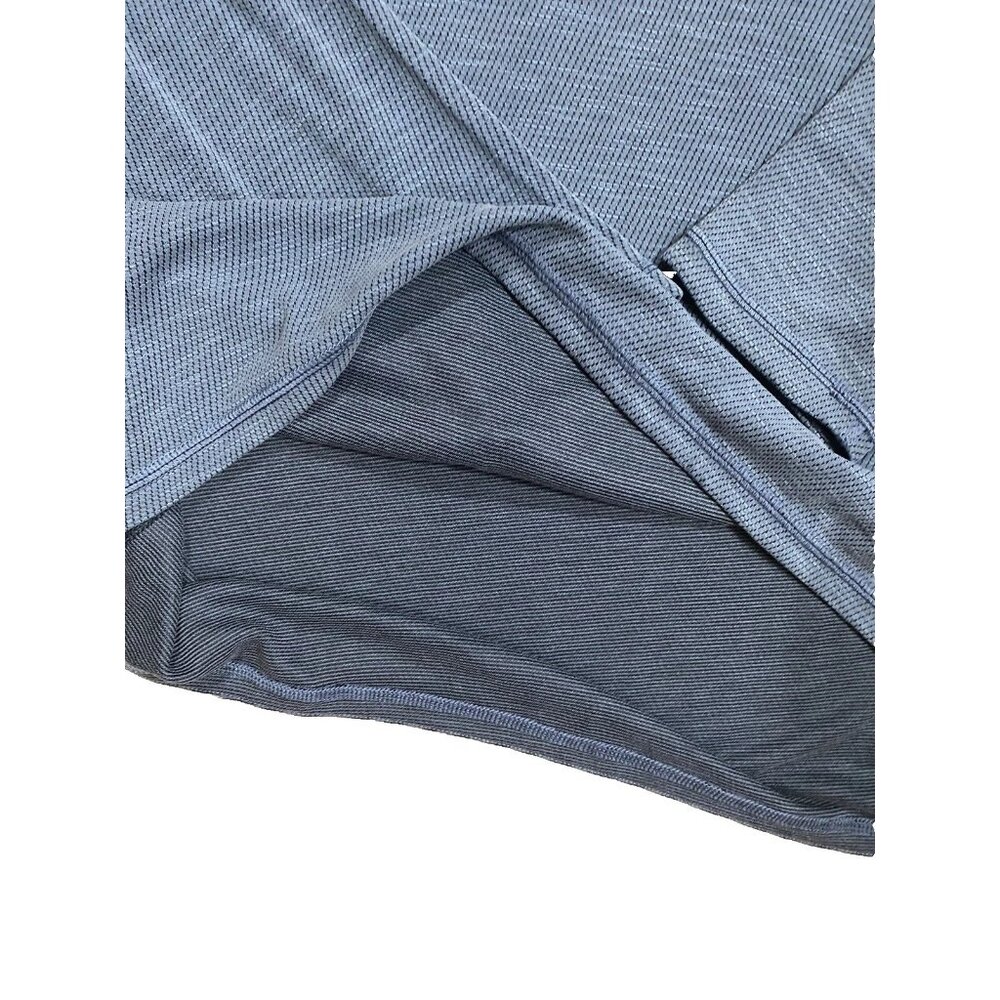 Tommy Bahama Flip Sky IslandZone Reversible Long Sleeve Tee Men’s S Ocean Deep - Picture 5 of 5